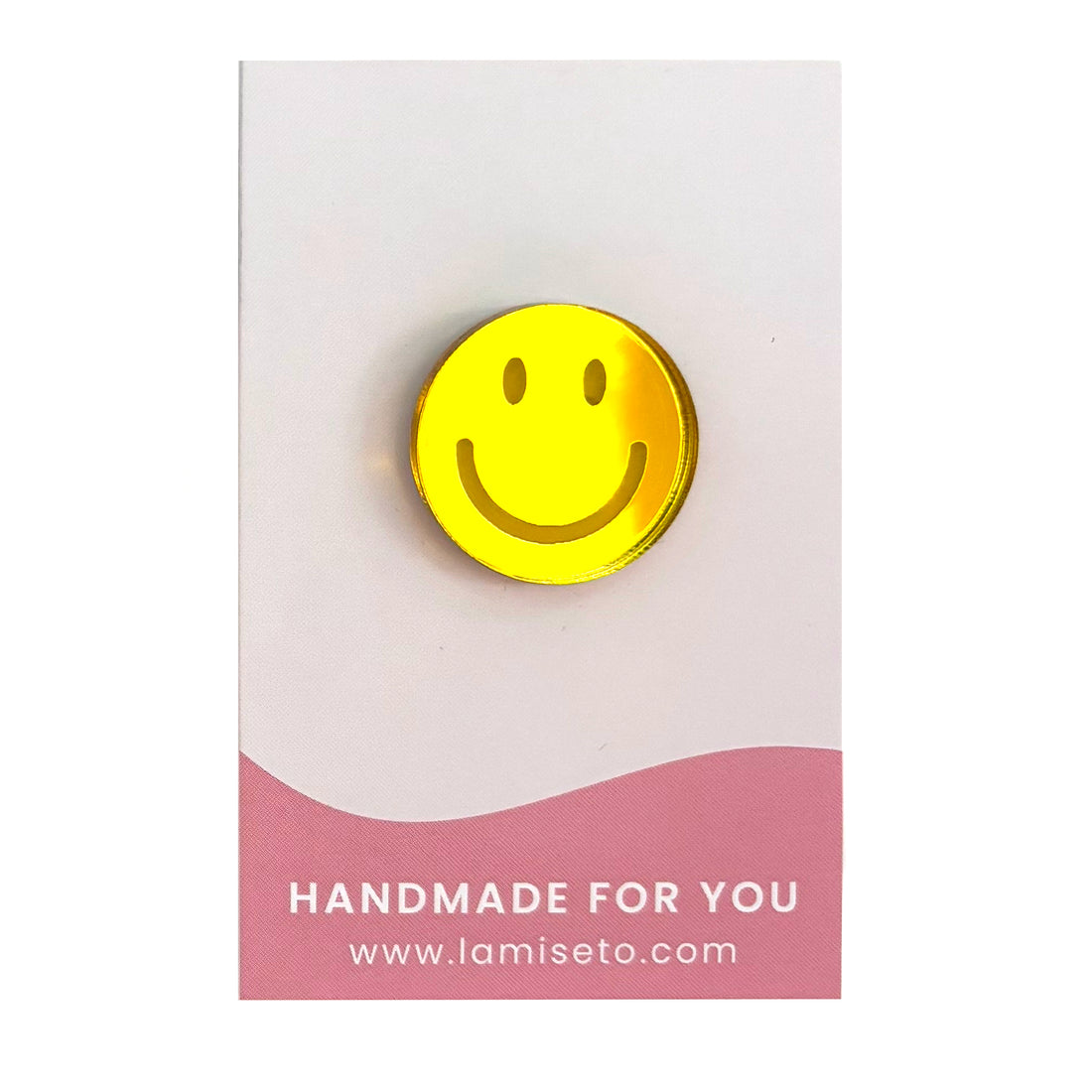 Happy pin