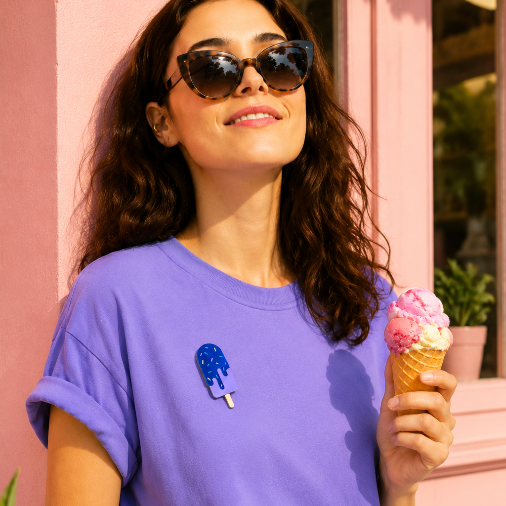 Wearable Wall Art Ice Ice