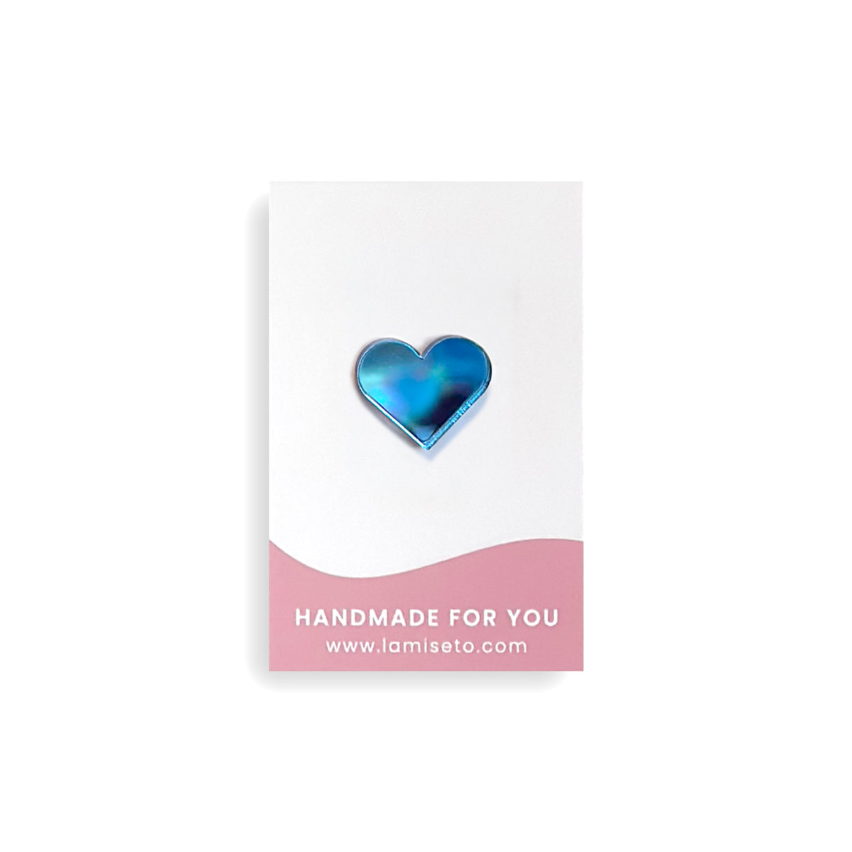 Heart pin