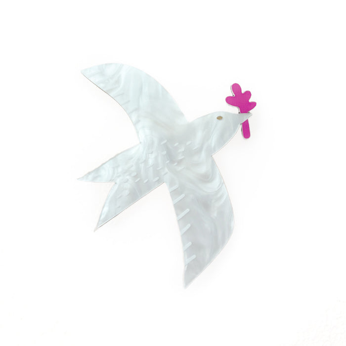 Brooch Peace dove