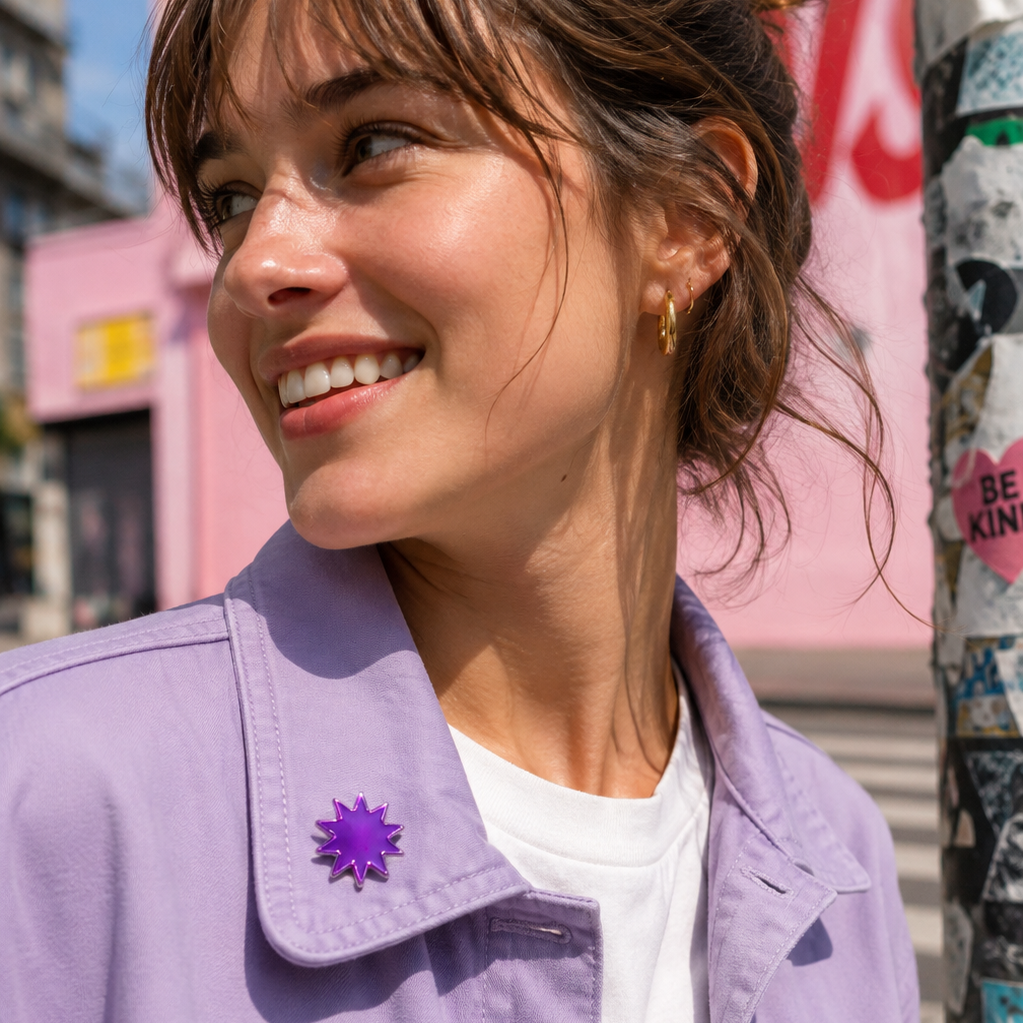 Sunny pin