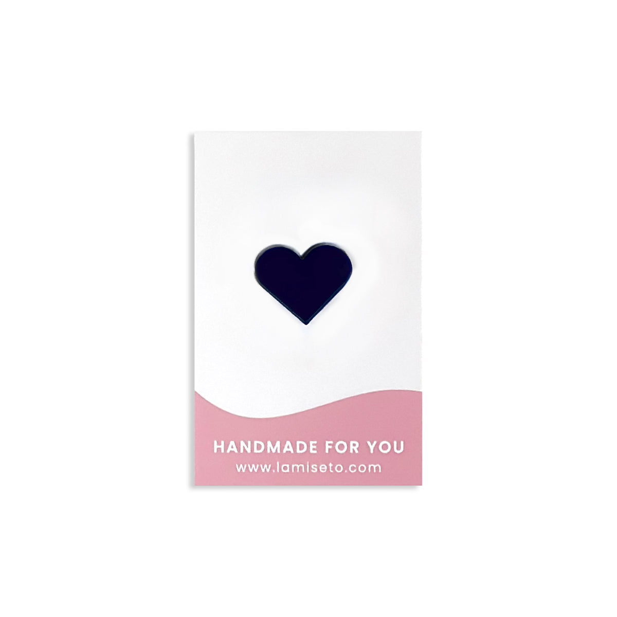 Heart pin