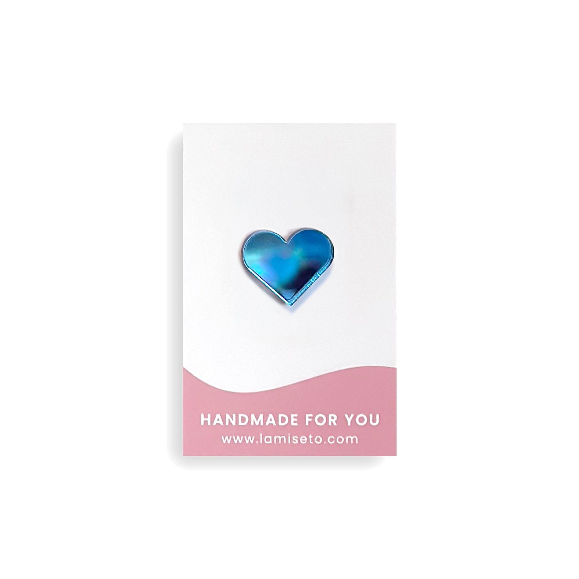 Heart pin