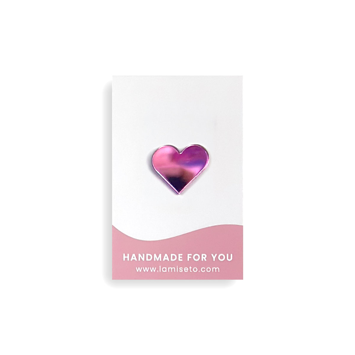 Heart pin