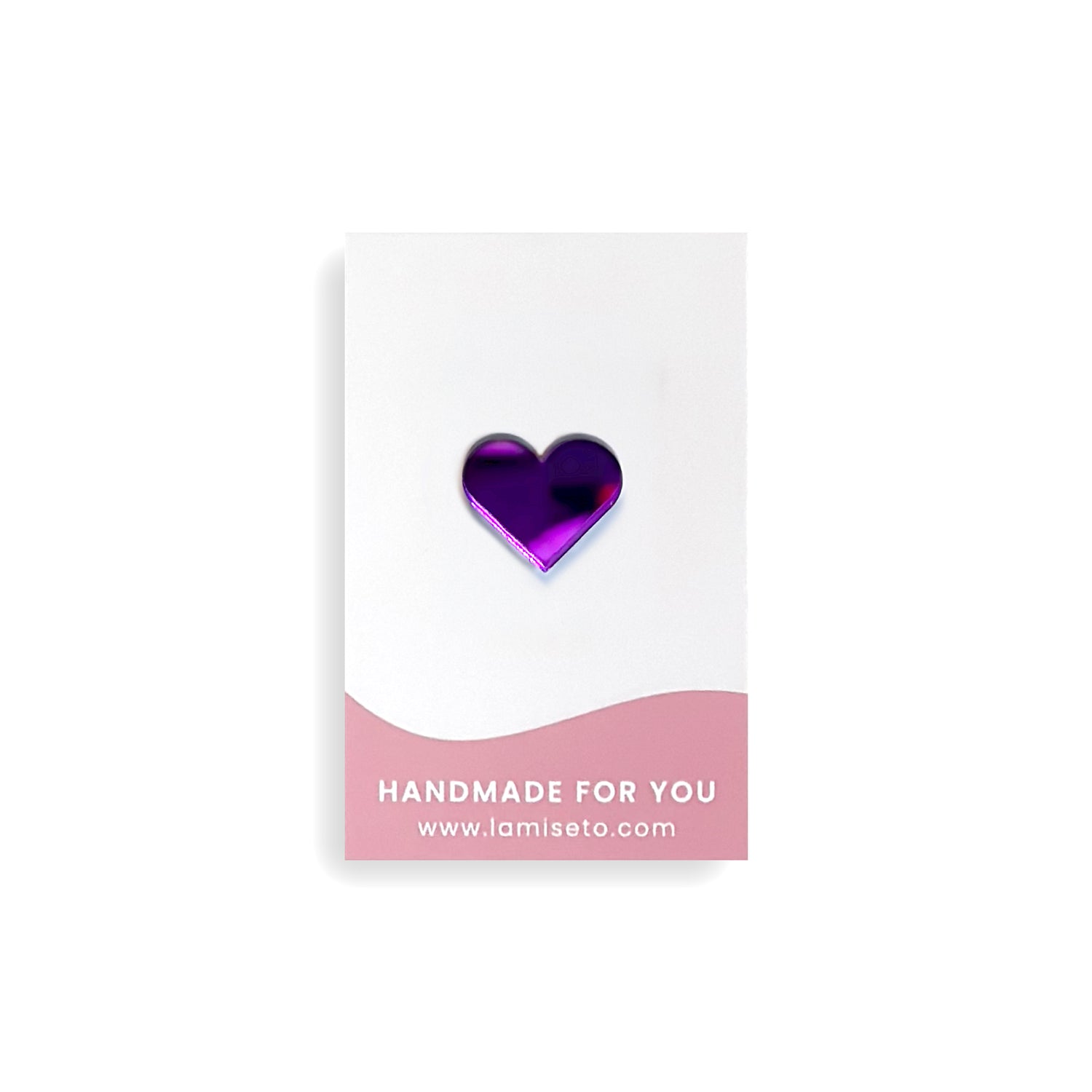 Heart pin