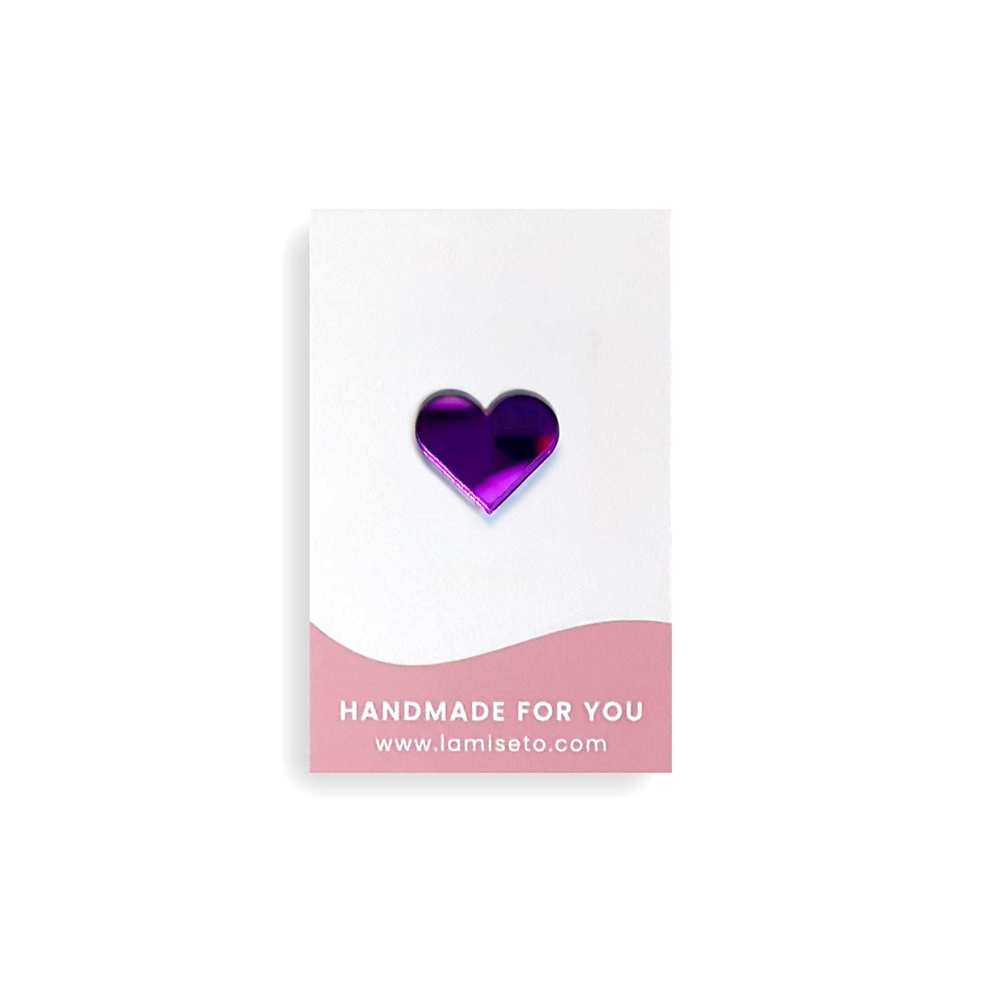 Heart pin