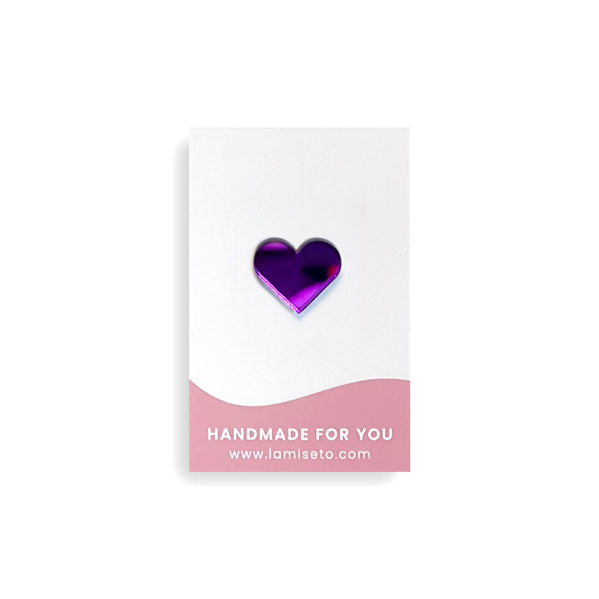 Heart pin