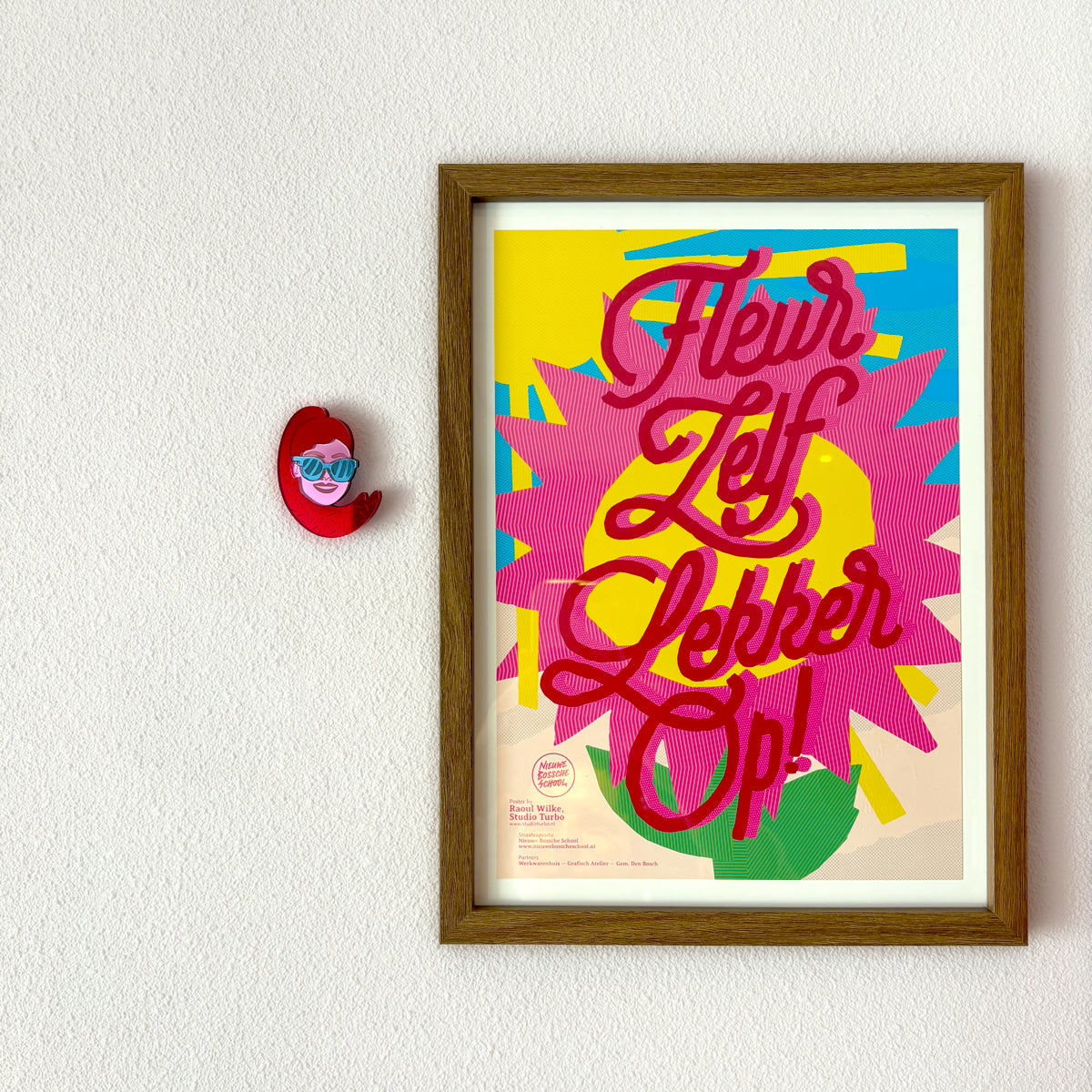 Wearable Wall Art Sunny Girl