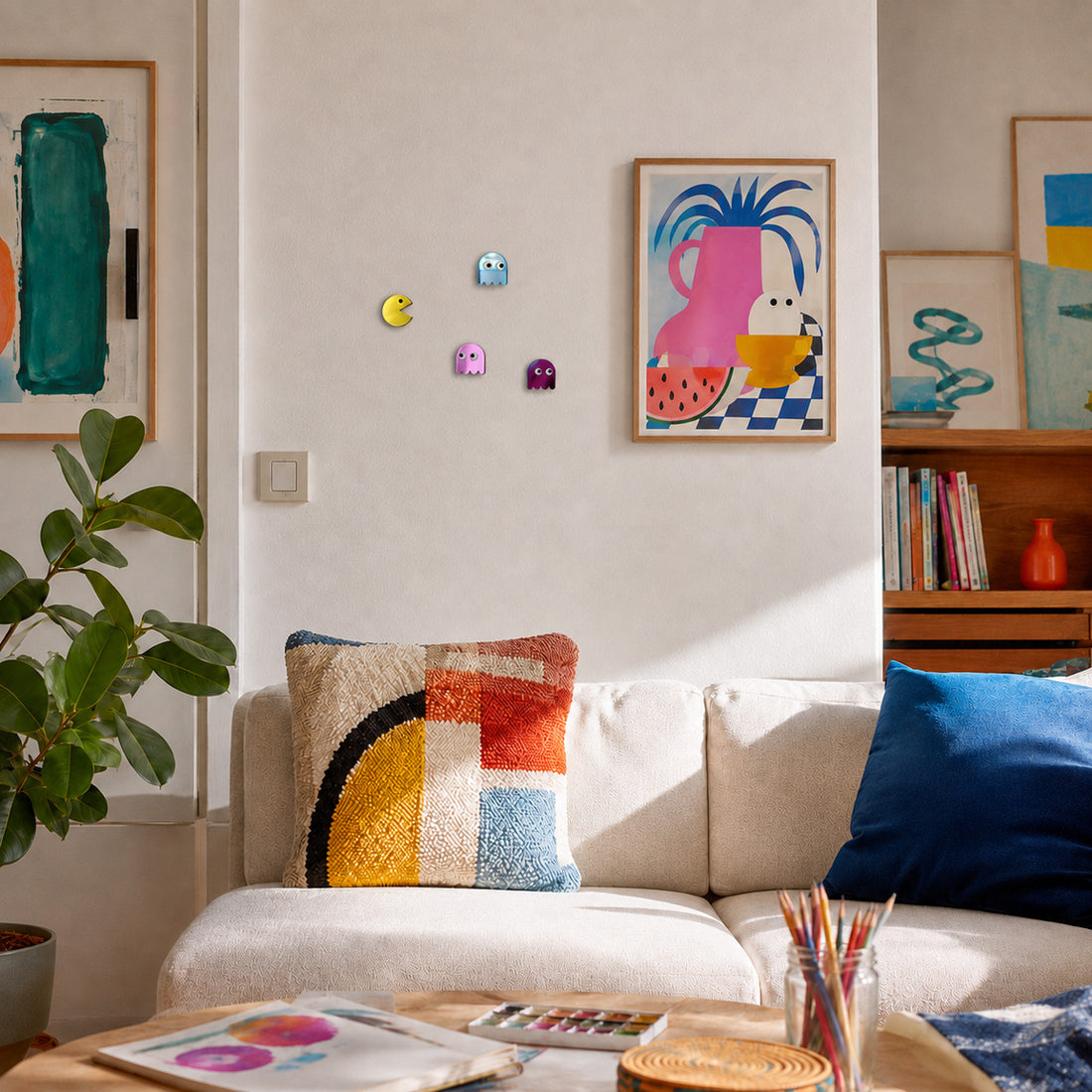 Wearable Wall Art Game Ghost