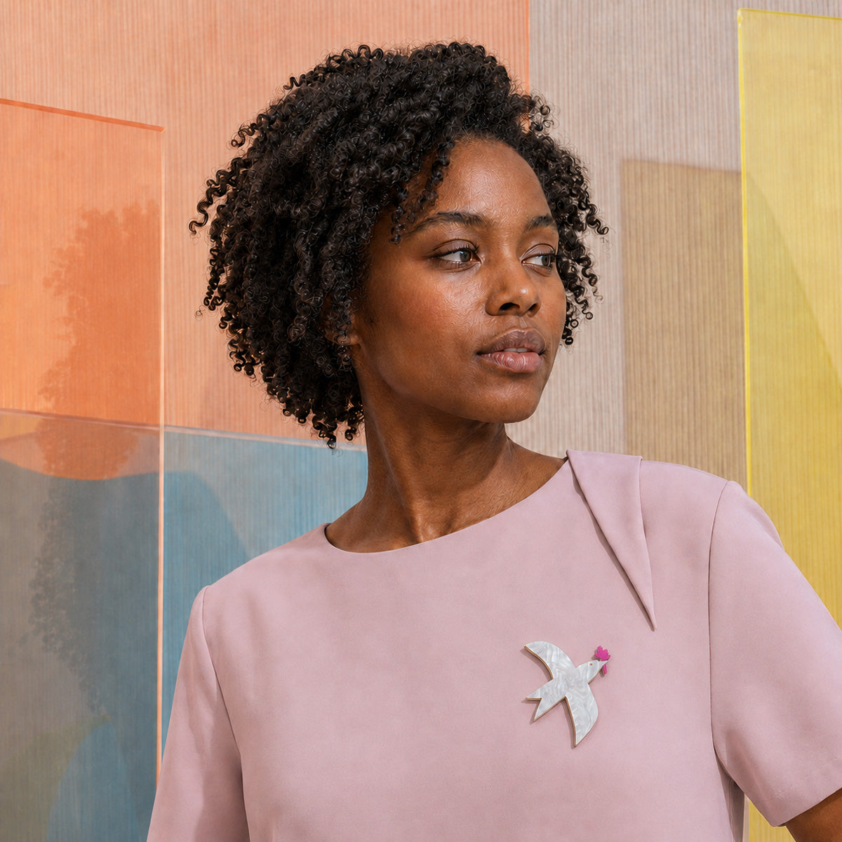 Wall Art Peace dove Wearable