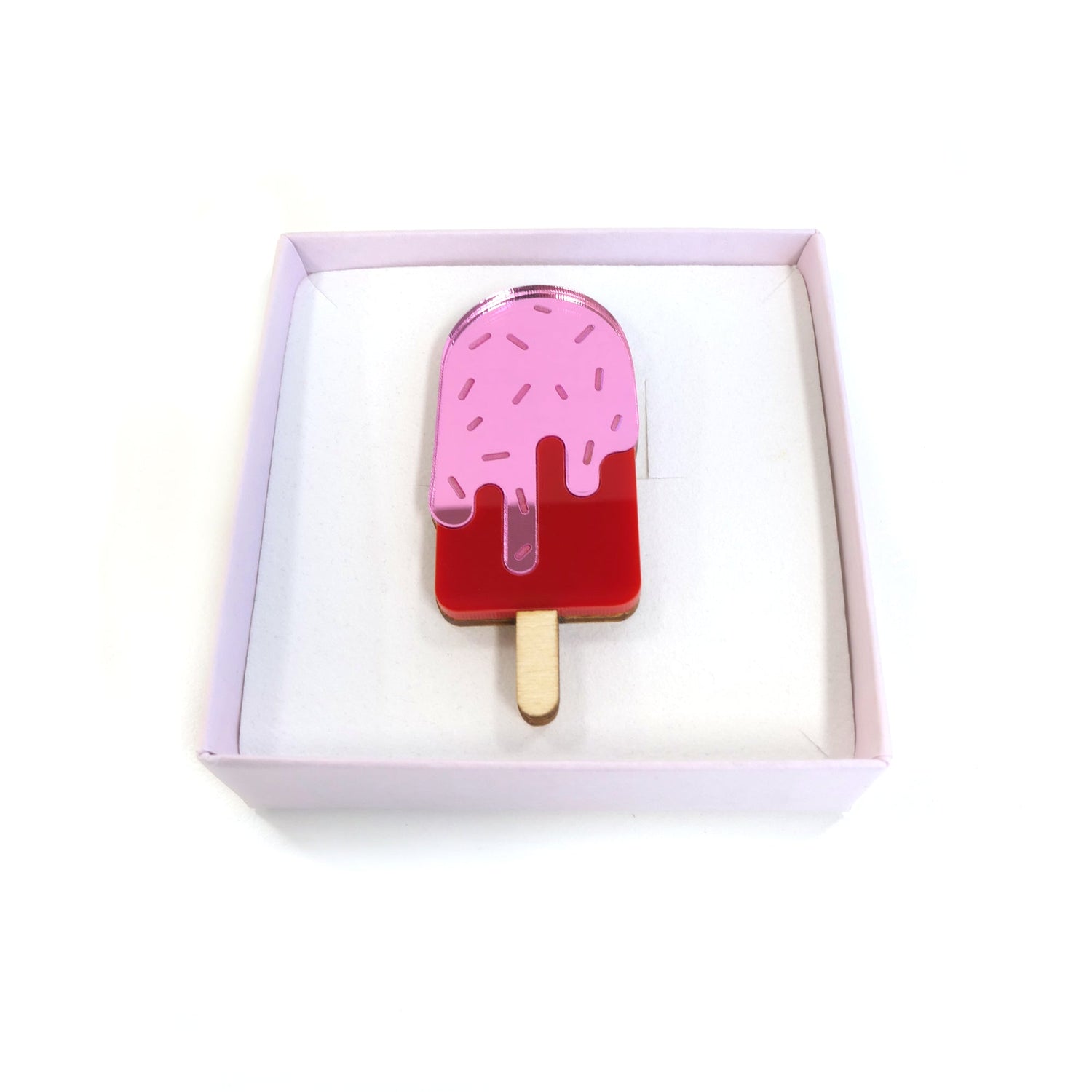 Ice Ice broche pink