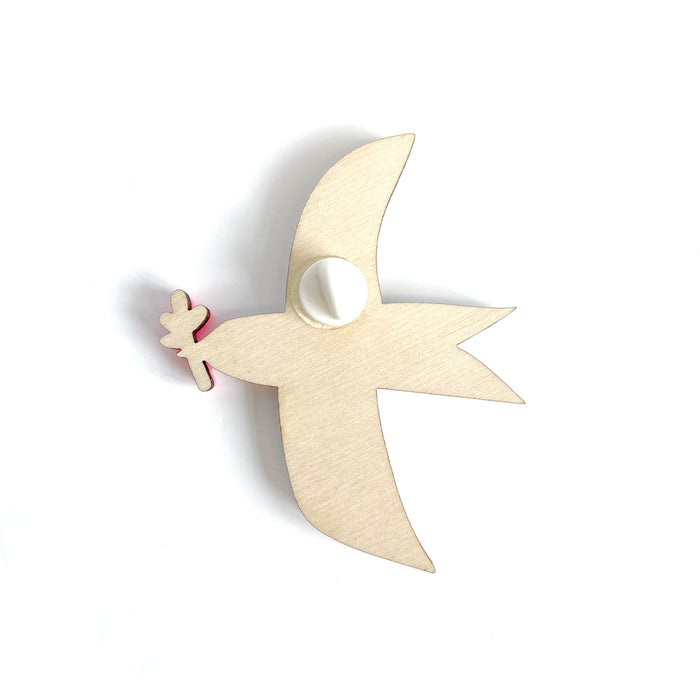 Brooch Peace dove