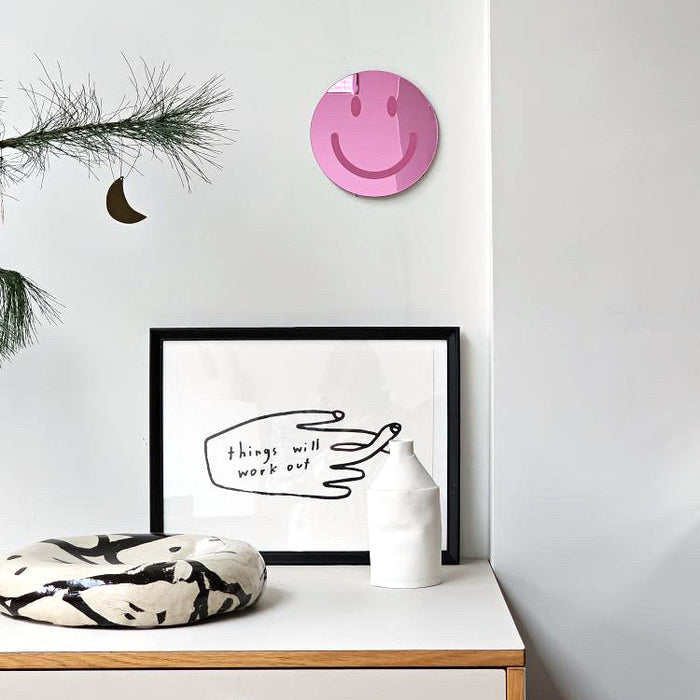 Colorful Happy mirror